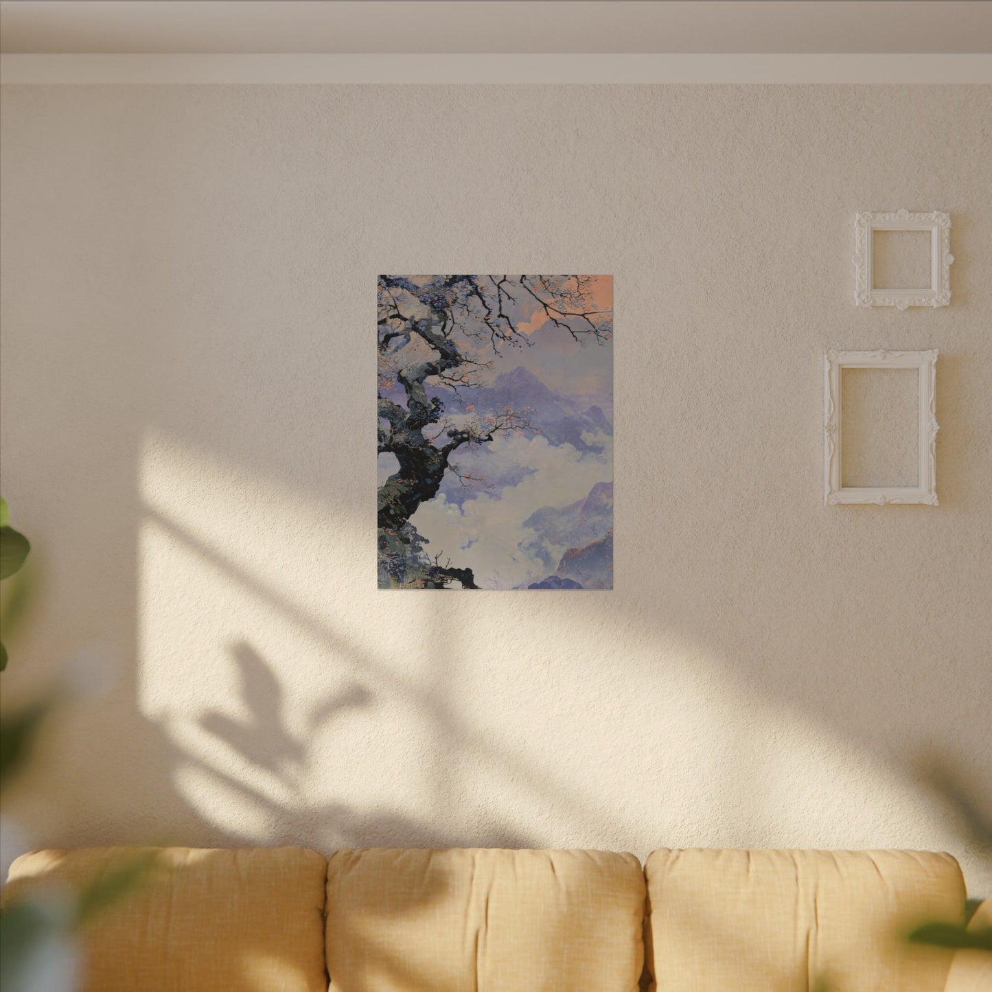 Matte Canvas Wall Art - Serene Landscape Decor, Home Decor, Nature Artwork, Gift for Art Lovers, Modern Wall Hanging, Timeless Decor