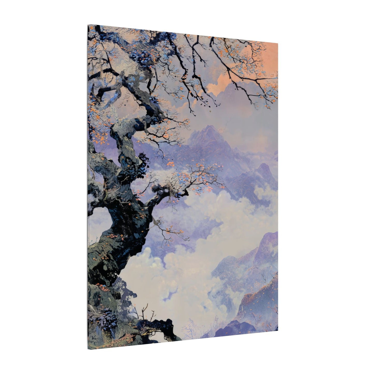 Matte Canvas Wall Art - Serene Landscape Decor, Home Decor, Nature Artwork, Gift for Art Lovers, Modern Wall Hanging, Timeless Decor