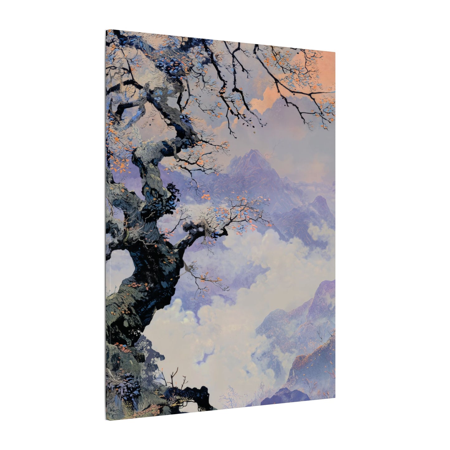 Matte Canvas Wall Art - Serene Landscape Decor, Home Decor, Nature Artwork, Gift for Art Lovers, Modern Wall Hanging, Timeless Decor